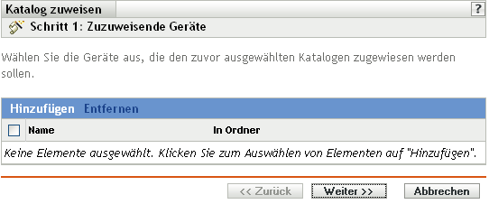 Seite Zuzuweisende Geräte