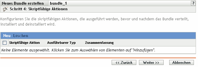 Seite Verteilungsskripten