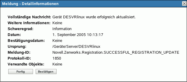 Detaillierte Informationen zum Ereignis