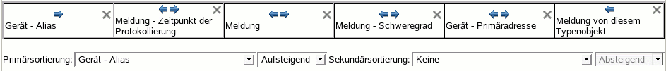 Schritt 2: Seite "Spalten"
