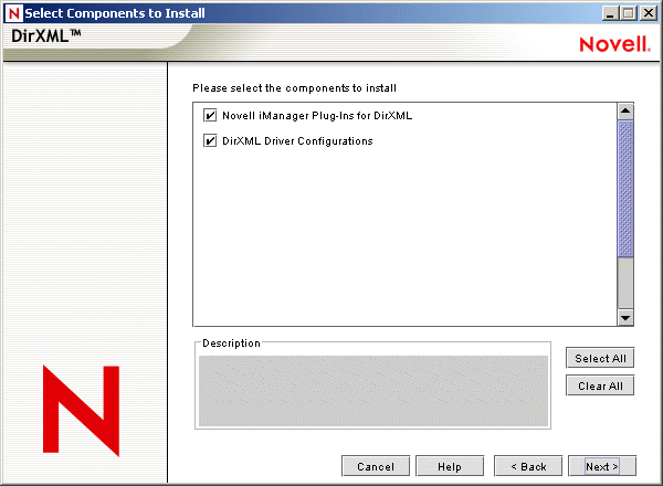 The DirXML Driver Configurations option