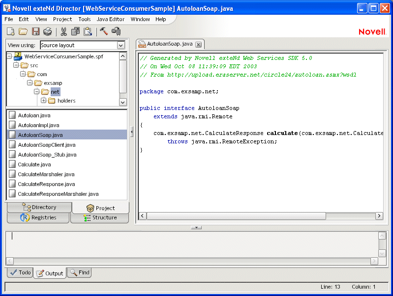 GWSCoutput