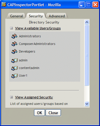AvailableUsersGroups