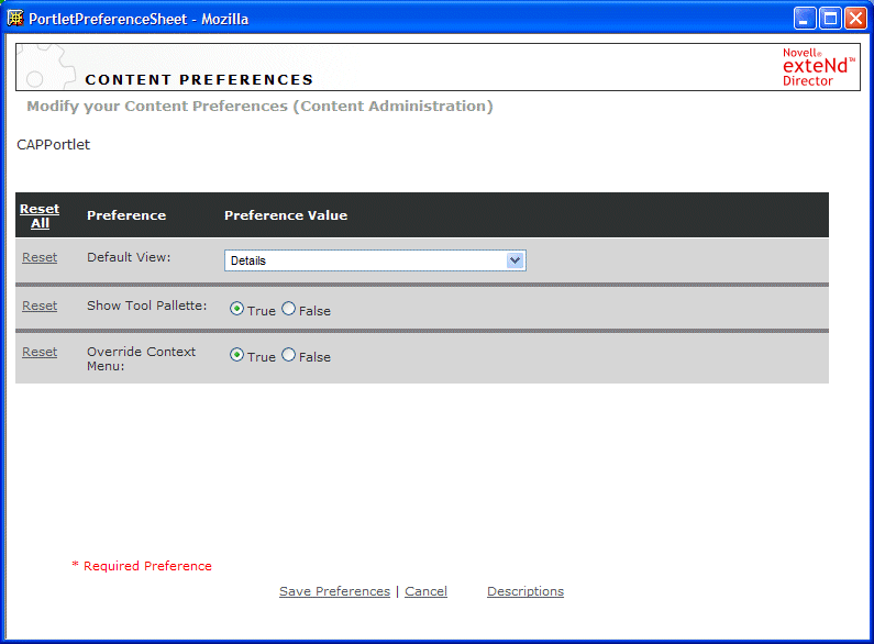 ContentAdministrationPortletPrefs