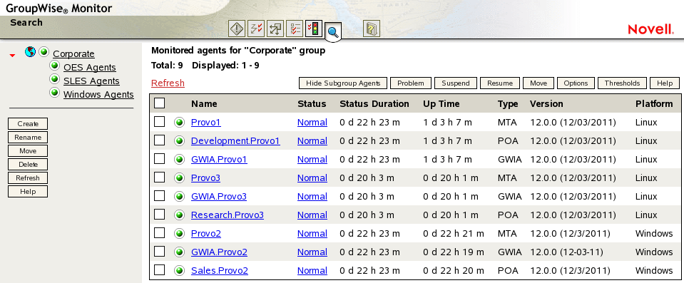 Monitor Web Console