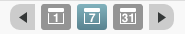 Calendar toolbar