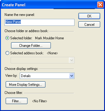 New panel