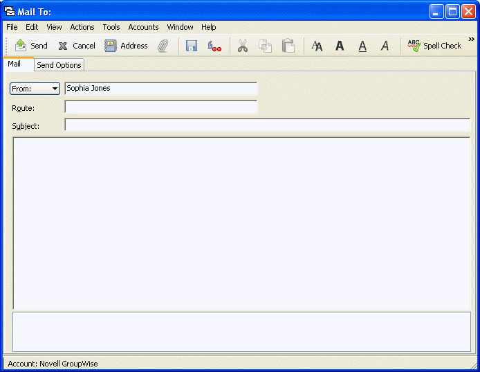 Routing Slip view