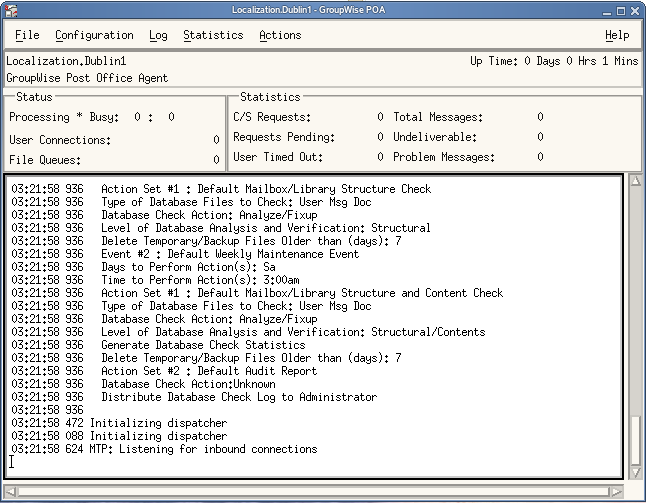 POA console on Linux