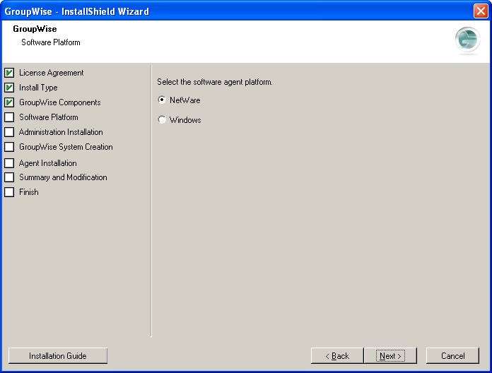 Agent Software Platform page