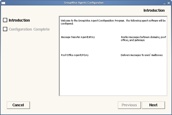 Linux Agent Configuration program