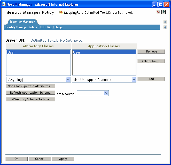 Schema Map Editor