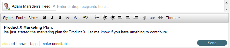 Send a Message