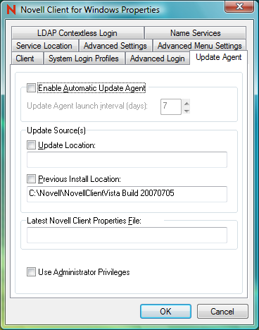 Update Agent Property Page