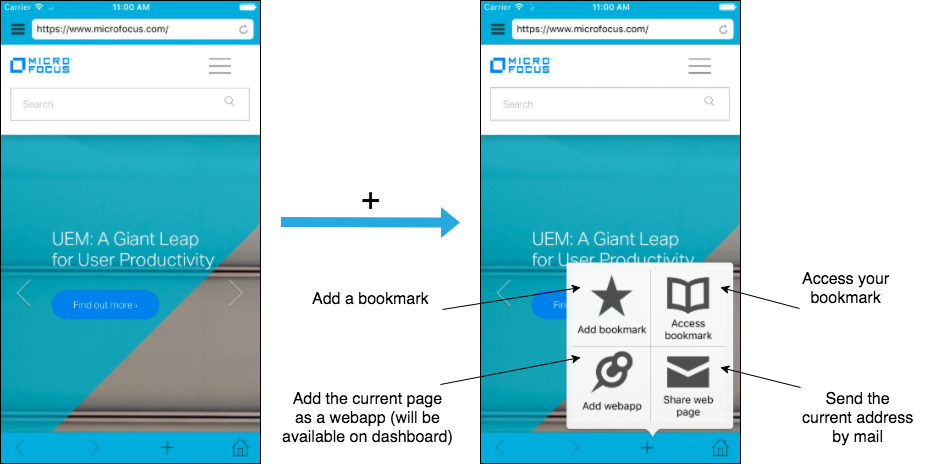 quick workspace browser