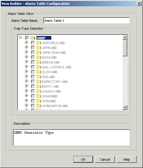 Name-Value Pairs View Configuration dialog box