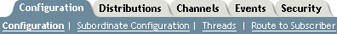 Remote Web Console tabs for Tiered Electronic Distribution