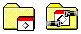 Application Explorer desktop icons for connected and disconnected modes