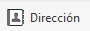 Icono de guía de direcciones de la barra de herramientas