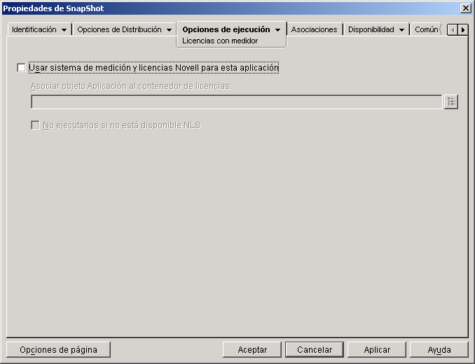 pgina Licencias con medidor