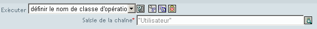 Dfinir le nom de classe d'opration
