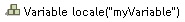 Variable locale