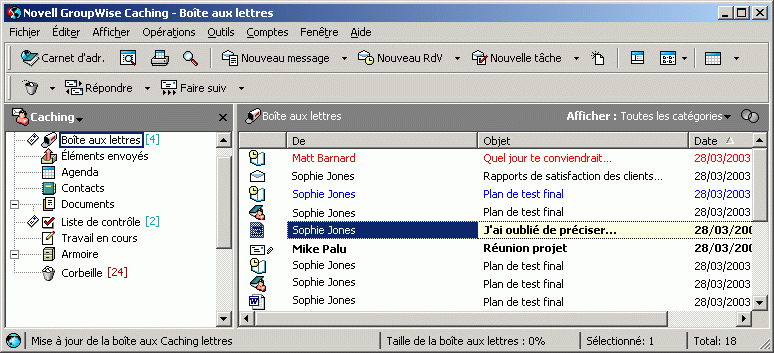 Vue Bote aux lettres