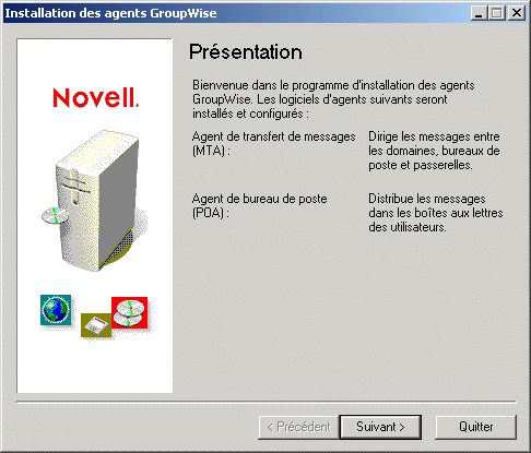 Programme d'installation de l'agent