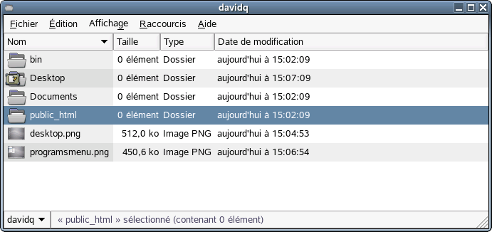 Comparaison de l'Explorateur Windows avec le gestionnaire de fichiers de Novell Linux Desktop