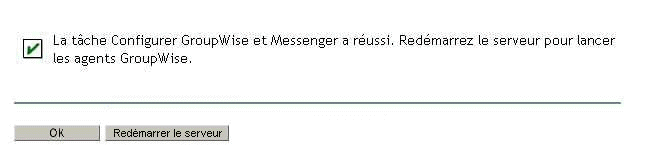 Message de russite