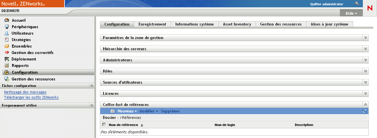 page Configuration