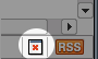 Icona di messaggio popup bloccato