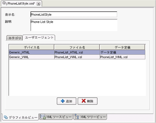 transcode PhoneListStyle
