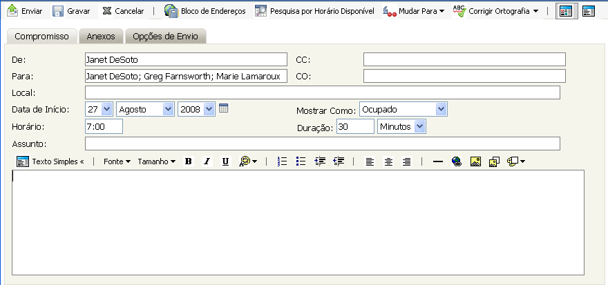 tela Compromisso