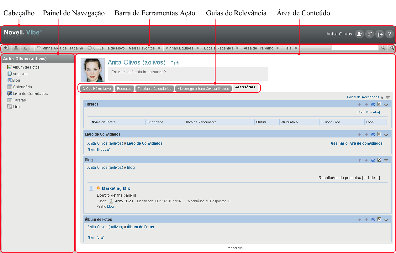 Interface do Teaming Interface do Teaming