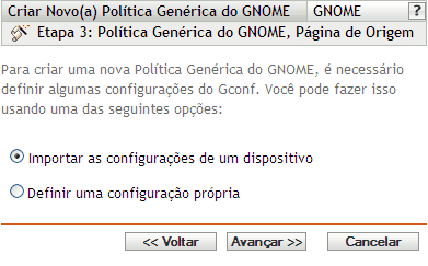 Página Origem
