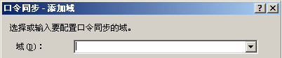 输入域名