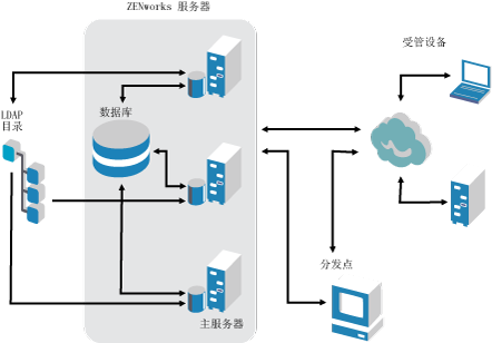 ZENworks 11 体系结构
